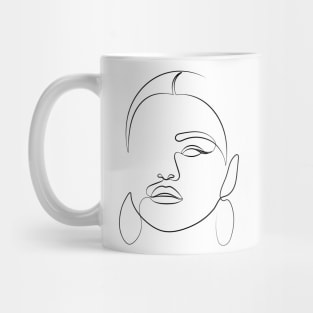 Big Dreams Require Big Earnings | One Line Drawing | One Line Art Mug